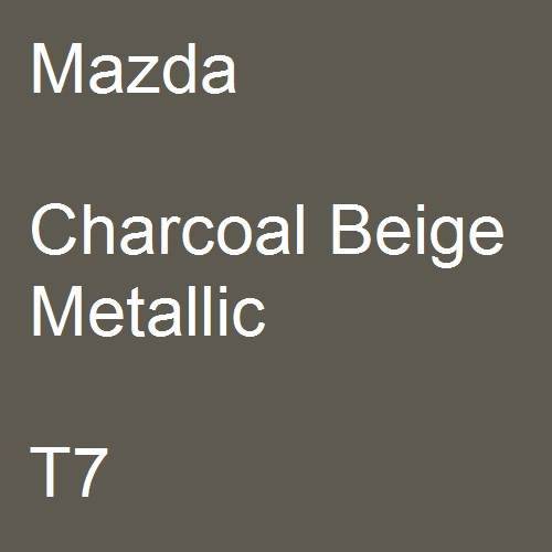 Mazda, Charcoal Beige Metallic, T7.